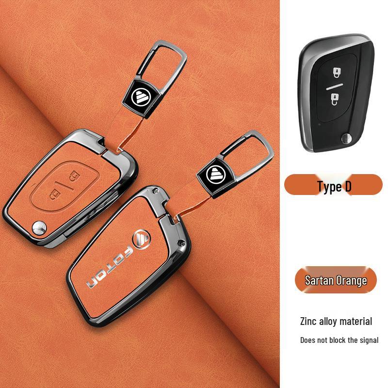 Genuine Leather Metal Shell Case for Applicable Tianxiangling M2 Key and M1 Era M3 Xiangling Navigator Large Truck