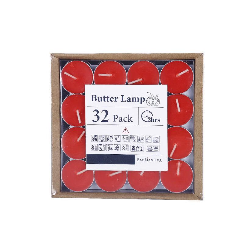 LIEI 4-Hour Rubber Tea Candles
