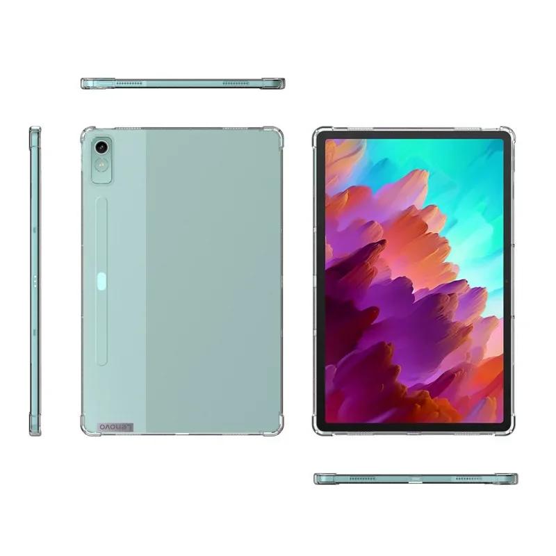 Soft Transparent Case for Lenovo Xiaoxin Pad Pro 12.7 Inch Anti-drop Tpu Airbag Silicone Cover Funda for Xiaoxin Tab P12 2023