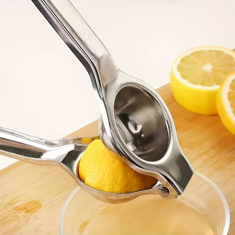 Heavy Duty Stainless Steel Manual Citrus Juicer Press Professional Lemon Squeezer for Home and Commercial Use