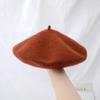 Australian Wool Beret High Quality Hat Women's Winter Versatile Fashion Casual Warm Painter Bud Hat