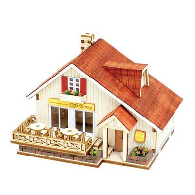 British Puzzle Provence Cafe YM 663 Korea 3d Puzzle
