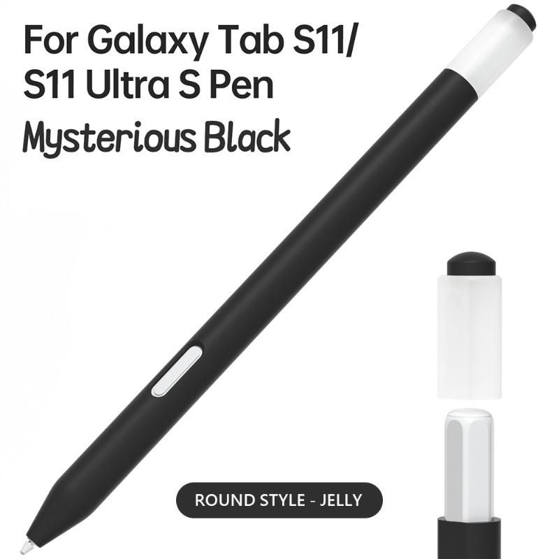 Silicone Pen Case for Samsung Galaxy Tab S11 S11 Ultra Tablet Stylus Protective Cover Soft Shockproof Non-slip Pencil Cases