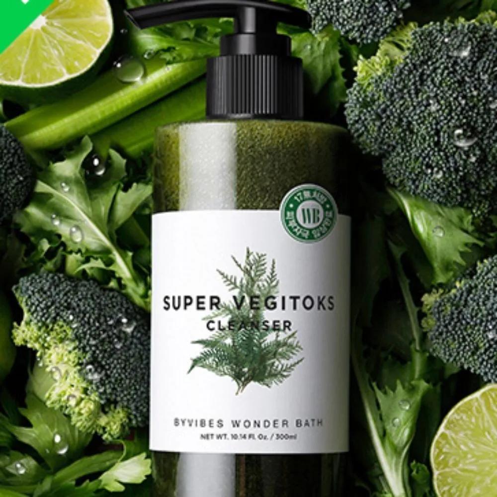 Cho Sung Ah Wonderbath Moisturizing Super Vegitox Cleanser Green X2