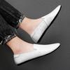 Modische Schuhe Herren Slipper Echtes Leder Lässige Herrenschuhe 2024 Männlich Bequem Hochzeitsschuh Hohe Qualität Männliche Business-Schuhe