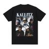 Grafisches T-Shirt Kleidung Hip Hop Punk Gothic T-Shirt Baumwolle Übergroß Kurzarm T-Shirts