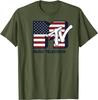 MTV Logo American Flag Graphic TShirt