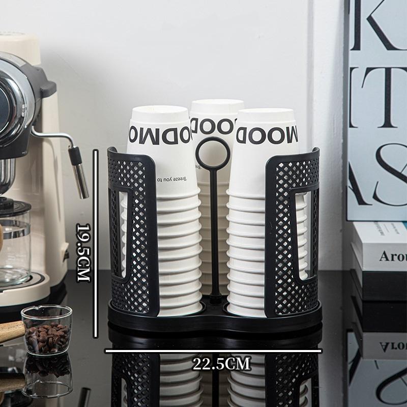 Disposable Cup Storage Holder Rack Shelf Water Tea Cup Home Kitchen Multifunct Dispenser Mug Display Stand Organizer Supplie New