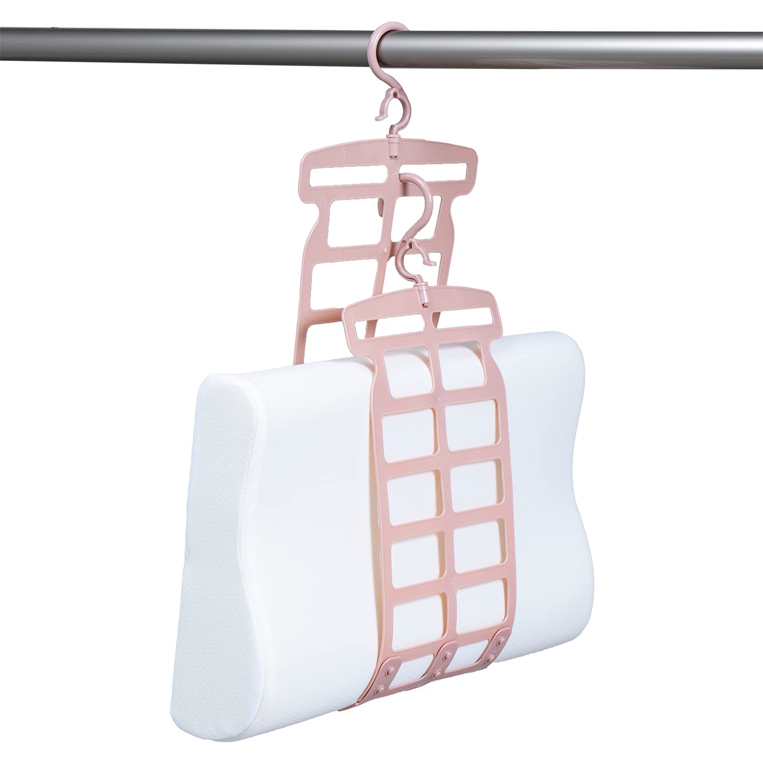 

on Astro Pillow Pillow Drying Hanger for drying Adjustable size to fit the size of the Firmly Can also dry cushions and stuffed Laundry Space