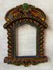 Handcrafted Wooden Jharokha Frame: Carved Wall Hanging Art