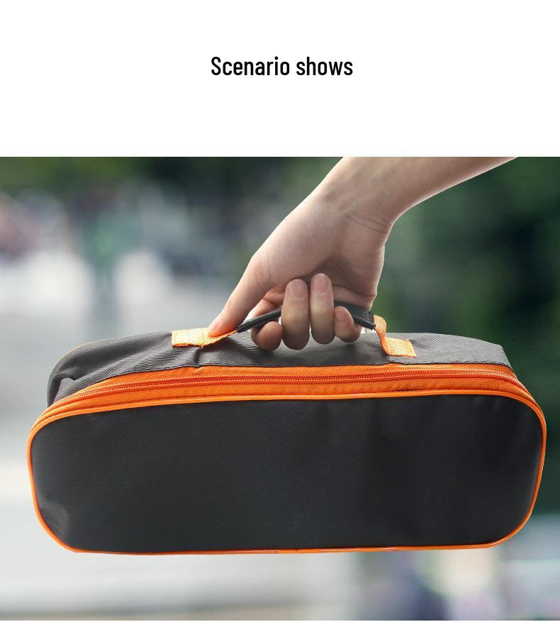 Multi-Purpose Portable Storage Bag: Cloth, Vacuum, Inflation Pump, Emergency & Tool Bag