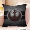 S-Stars W-Wars Logo 45*45Cm Cushion Cover Pillow Cover Decor Pillowcase Home Pillowcase For Couch Pillow