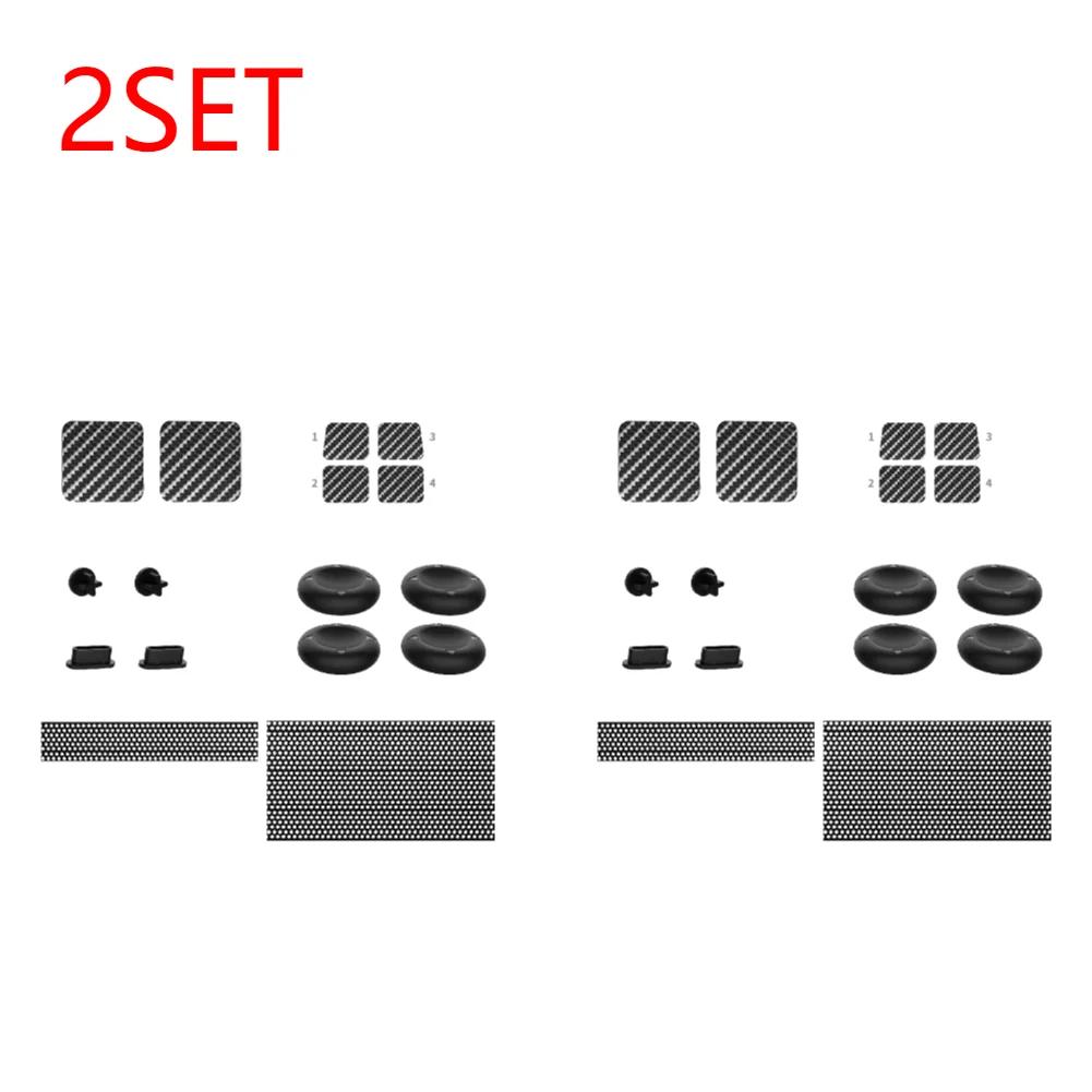 1-10 seturi Kit de protecție pentru consola Steam Deck Dopuri de praf Autocolant touchpad Autocolante butoane Capace siliconice stick-uri deget mare Plasă rezistentă la praf