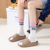 Trend Colorful Pink Rabbit Socks Women's Autumn and Winter Couples Pure Cotton Socks Personalized Fashion Breathable Gift Sock