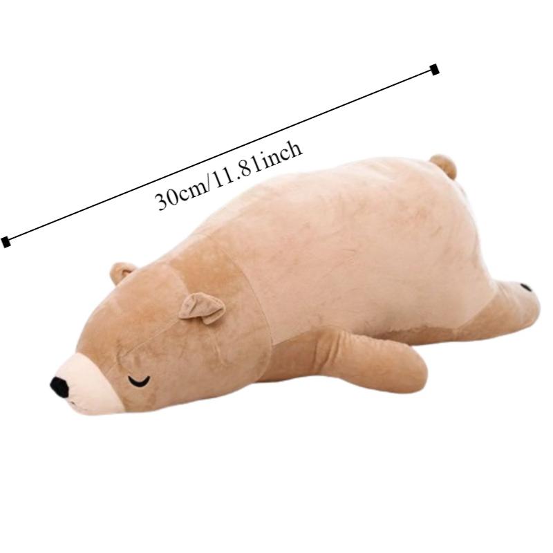 Dolls Sleep Pillow Animal Plush Toy Polar Bear Plush Doll Stuffed Sleeping Bear Stuffed Animal Toys