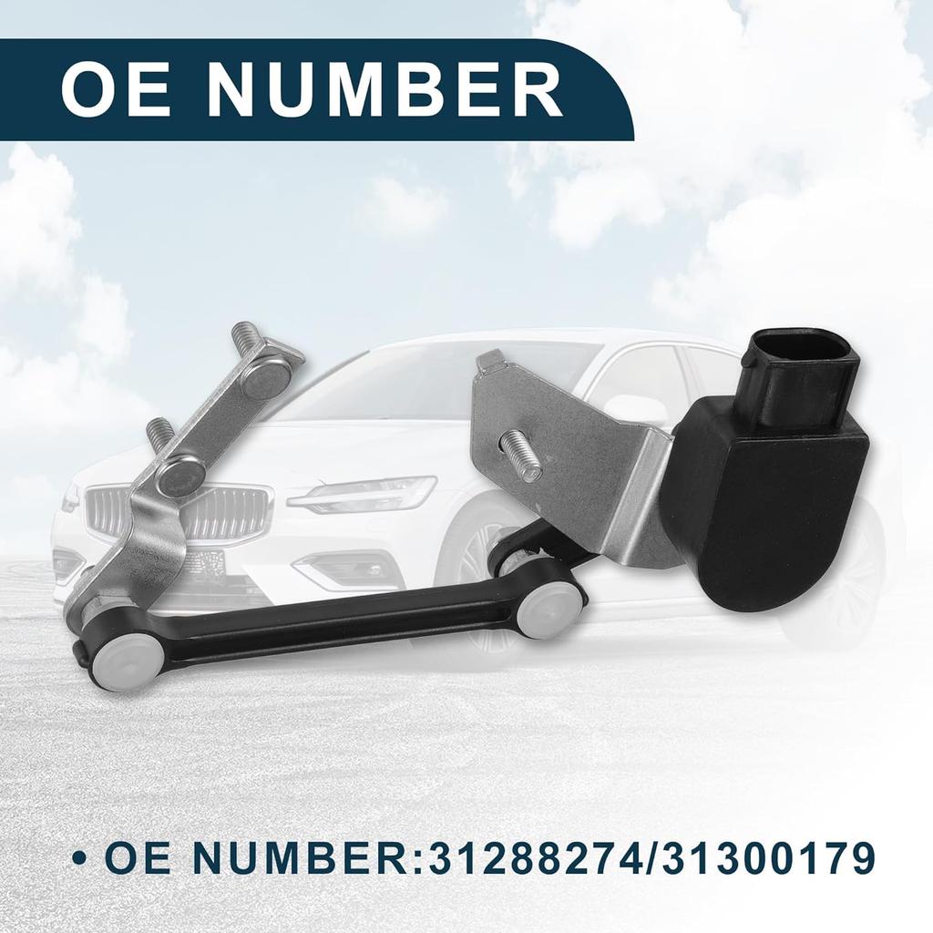 Air Suspension Ride Height Level Sensor for Volvo S60 2011-2016 No.31288274/31300179 | Rear Right Height Level Sensor 1 Pc