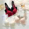 Thin Seamless Naked Feel Full Bust Minimizer Bra, Corrective Lifting Anti-Sag Side Gathering Shaping Bra