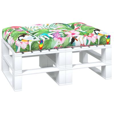 Multi Colored Pallet Cushion 120 X 80 X 12 Cm Fabric