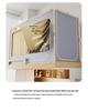 Dorm Bunk Bed Mosquito Net: Easy Setup, Strong Light Blocking, All-Inclusive Design for College Students.
