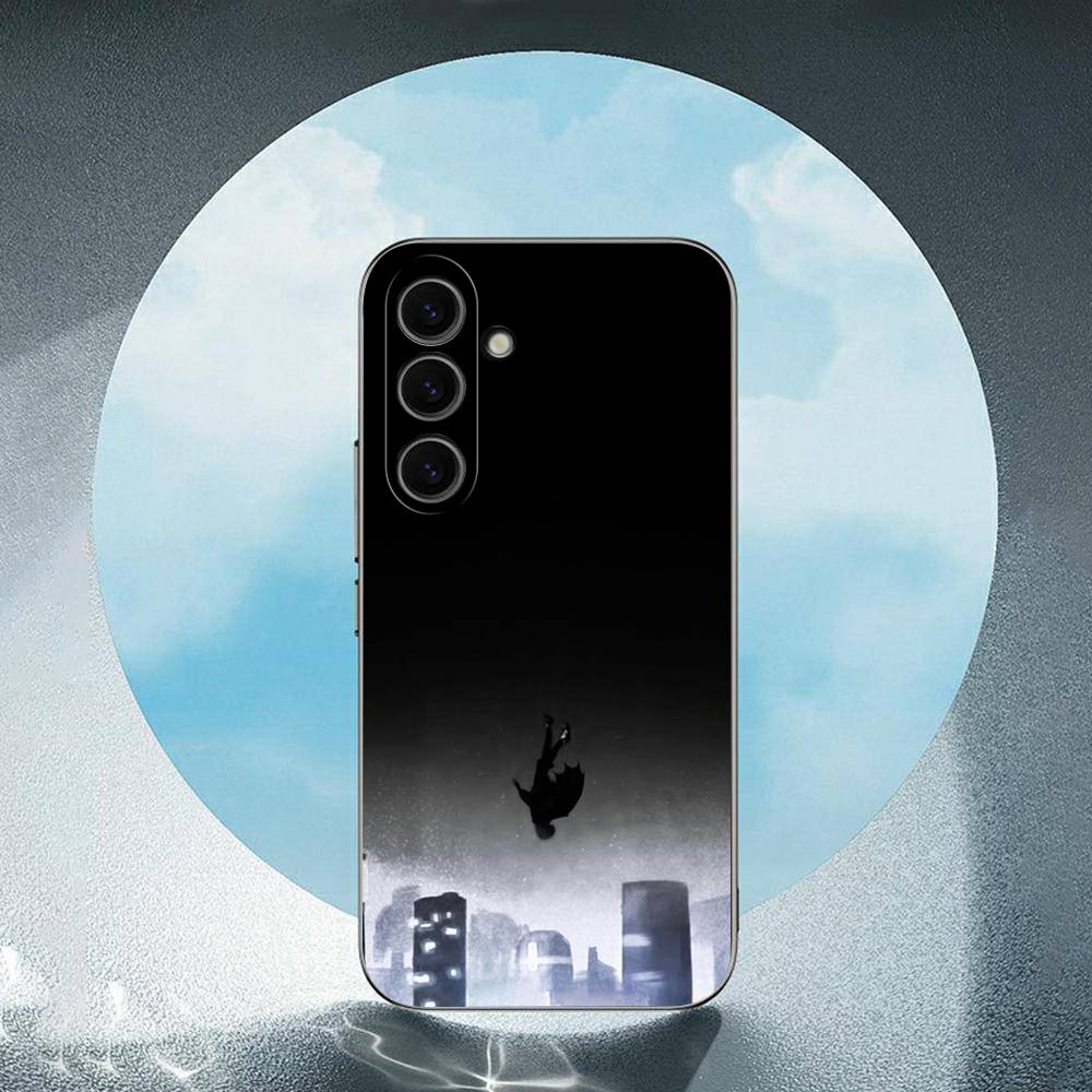 B-BENY J-JR Luxury Black Phone Case For Samsung Galaxy S23 S24 S25 Ultra S22 Plus S21