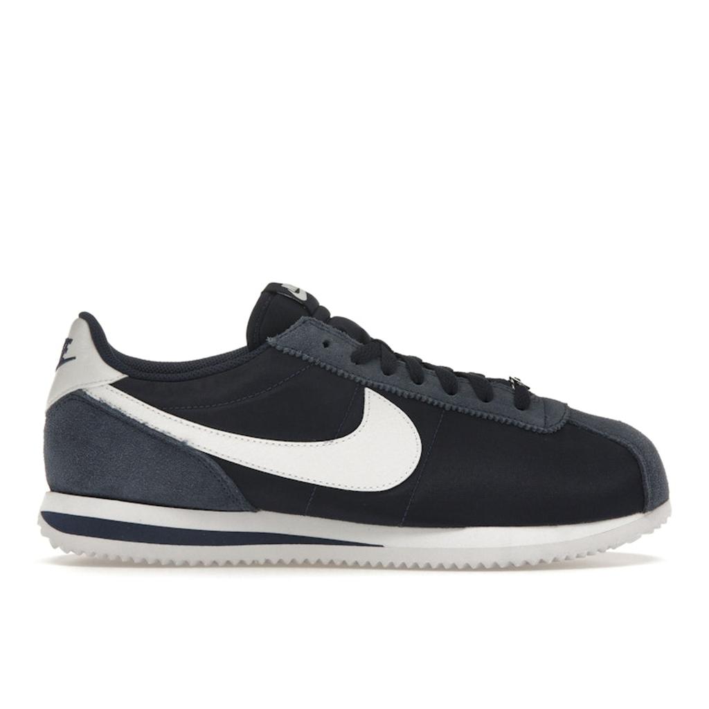 Nike Zapatillas de deporte Cortez Midnight Navy para mujer, color azul y blanco, DZ2795-400