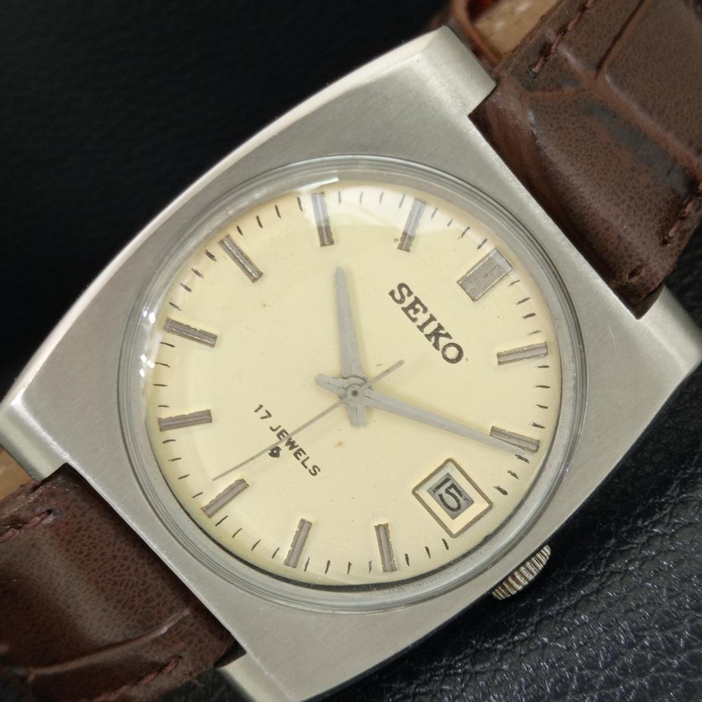 SEIKO С РУЧНЫМ ЗАВОДОМ ВИНТАЖНЫЕ 6602B ЯПОНИЯ МУЖСКИЕ ЧАСЫ a706437-1