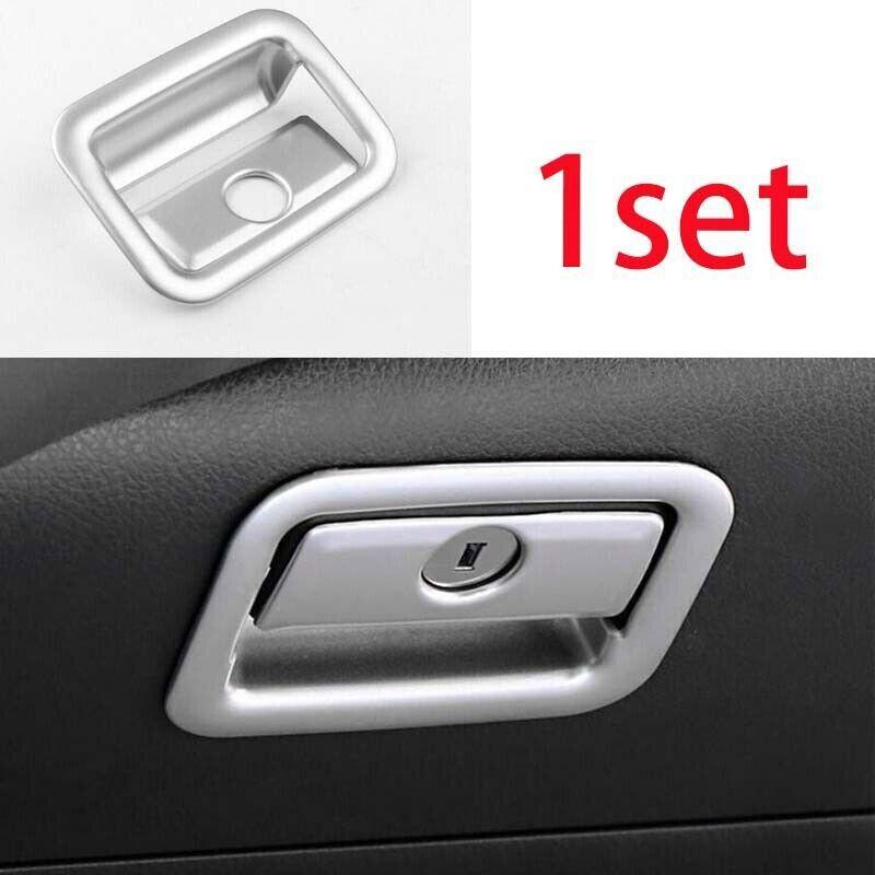 Cover Trim Matte Silver Co-Pilot Storage Box Handle 2018- For Toyota Camry