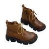 Retro Thick-soled Soft-soled Single Shoes, New Short Boots, and Women's Shoes with Sponge Soles