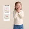 PawinPaw Toddler Girls' Cartoon Bear Long Sleeve Polo T-Shirt