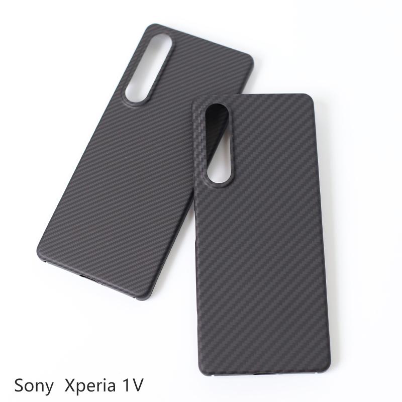 YTF-Carbon Karbonové Vlákno Pouzdro na Telefon Sony Xperia 1 III Proti Pádu Aramidové Vlákno Design Skořepiny Pouzdro na Telefon Xperia 1 V Pouzdro na Telefon 1 IV