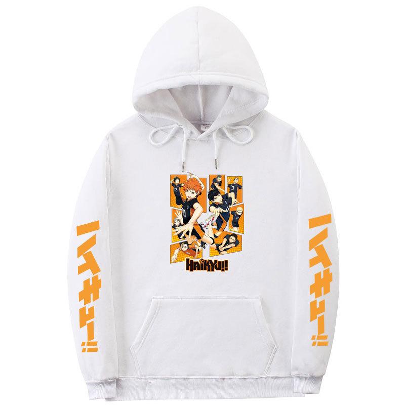 Haikyuu Haikyuu Haikyuu Cartoon Day Anime Loose Hooded Sweatshirt Sweatshirt