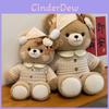 Cartoon Wearable Bear Plush Toy With Pp Cotton Filling For Kids Bedroom Decor