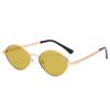 New Internet celebrity personality small frame sunglasses women's tide European and American oval ins style sunglasses men's street shot glasses s