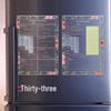 Clear Magnetic Acrylic Weekly Planner Erasable Fridge Message Board