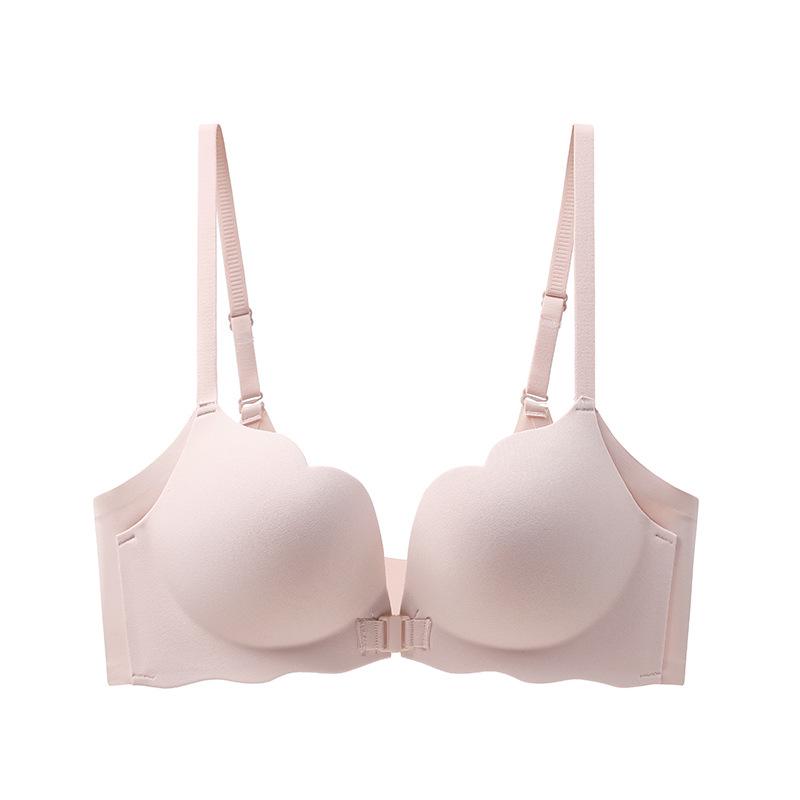 

Seamless U-shaped Front Buckle Bra: Enhances Small Bust, Collects Armpit Fat, Prevents Sagging 36/80AB Thickness 2.5cm