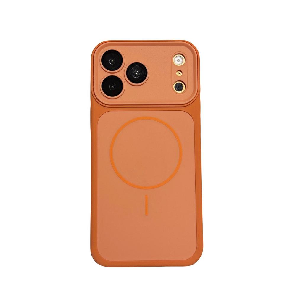 Magnetic, Drop-Proof iPhone 14/13 Pro Case with Skin-Feel and Contrasting Colors, Compatible with Apple 16.
