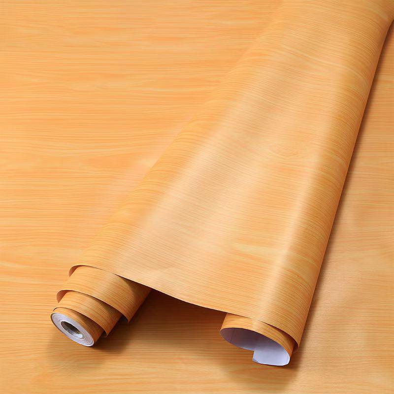 Thick Wood Grain Self-Adhesive Waterproof Wallpaper for Doors & Furniture Renovation