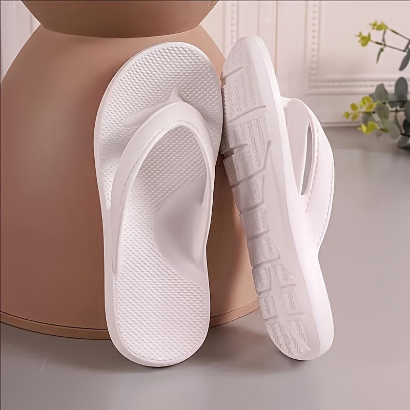 

Женские стильные повседневные шлепанцы однотонной расцветки, удобные и мягкие, подходят для всех сезонов, идеально подходят для повседневной жизни, работы или пляжного отдыха 44-45 белый