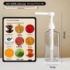ZISIZ Press-Type Quantitative Syrup Dispenser Bottle