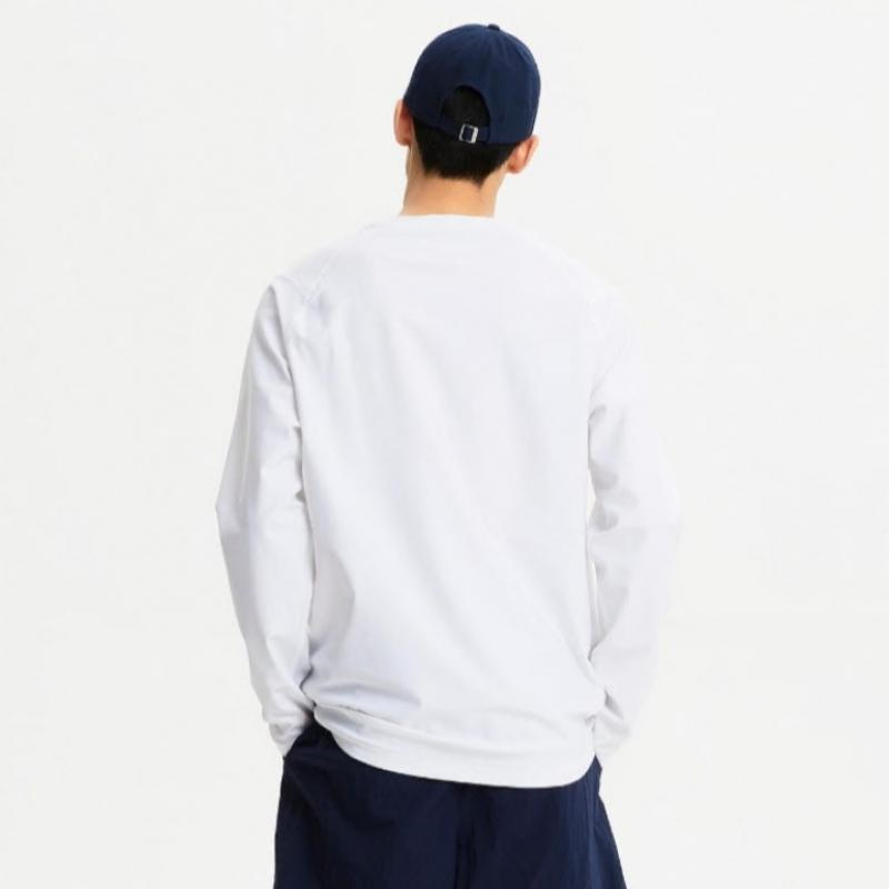 New Balance Long Sleeve Tee Kqj Nbnde22613 10 Common Basic Long Sleeve Rash Guard  Stand