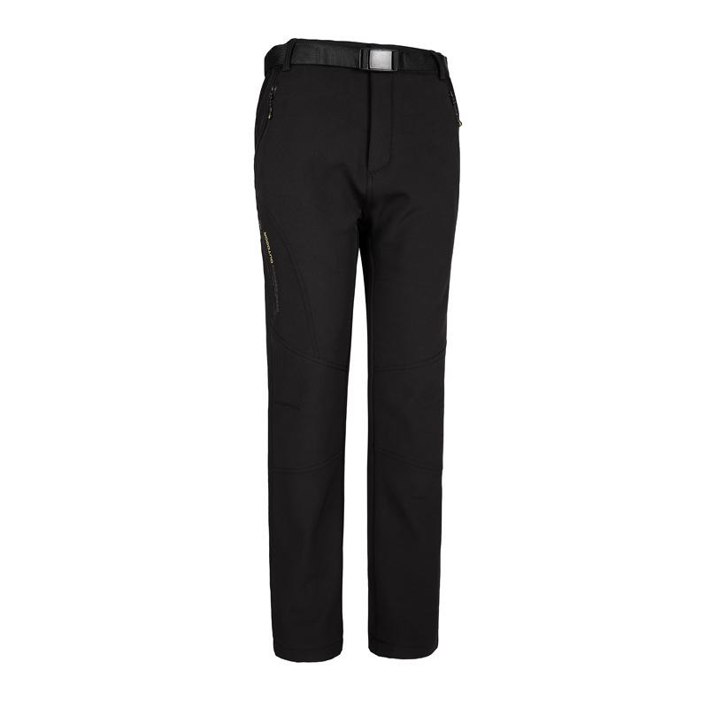 Winter Fleece-Lined Windproof Waterproof Hiking Pants for Men & Women – Softshell, Warm, Ideal for Couples