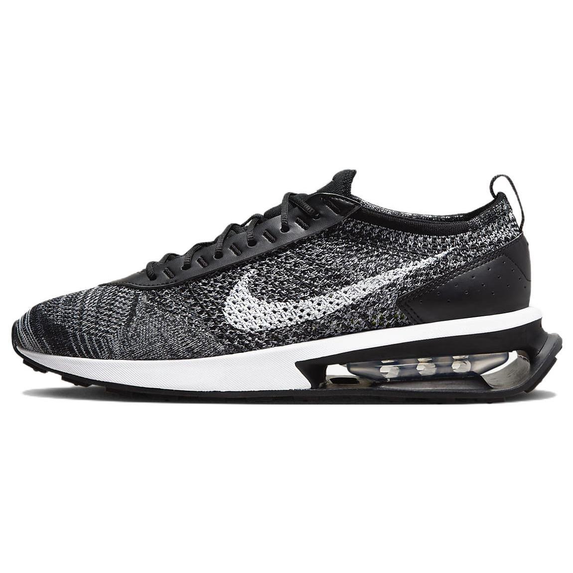Nike Air Max Flyknit Racer Black White Men s DJ6106-001 EU 44