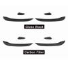 Car Front Bumper Side Canards Bumper Lip Spoiler Trim For VW Golf 7.5 MK7.5 GTI R Rline Accessories 2018  Gloss
