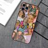 Tini Stoessel Phone Case For iPhone 16e,16,15,14,13,12,11,XS,XR,X,8,7,Pro,Max,Plus,mini Silicone Black Cover