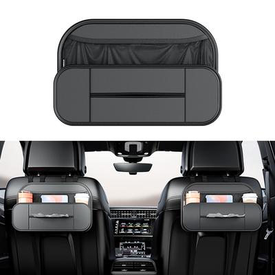 Travel Accessories Auto Seat Back Pocket Rear Seat Interior Products Car Seat Back Storage Bag For Car Truck SUV Van Backbox Storage Box Waterproof