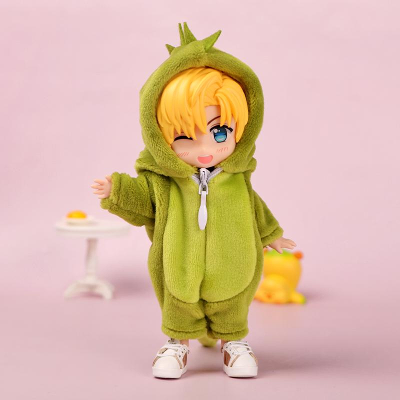 Boneca OB11 Dinosaurus Animal Monstro Pop Roupas Para Ob11 Obitsu 11 Molly Gsc 1/12 Bjd Boneca Acessórios Roupas Roupas Bjd