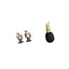 Owl Pineapple Figurine Realistic Animal Fruit Sculpture Unique Desktop Decoration for Office Living