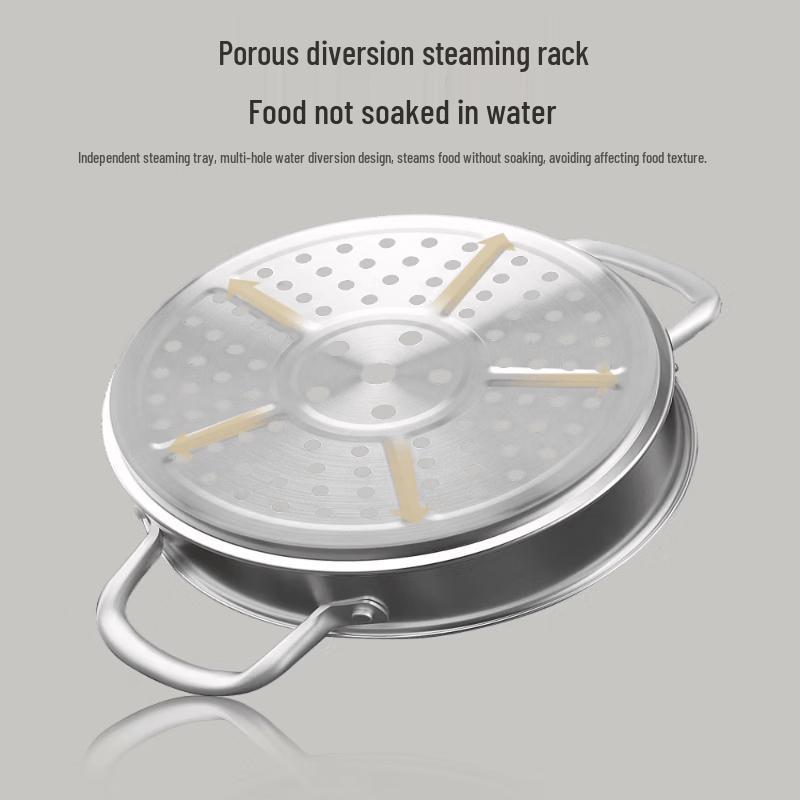 KOBACH 304 Stainless Steel Multi-Function Steamer Pot