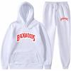 Tide Brand Sweater Set BACKWOODS Printed Men's and Women's Fleece Hoodie Two-piece Set