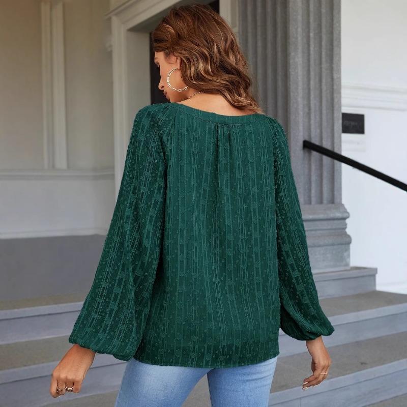 Women's New Green Lace Shirt Design Tie Top Inner Bottom Shirt Premium Clothes